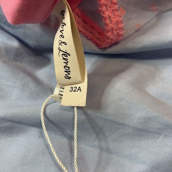 For Love and Lemons Whimsical Garden Underwire Bra 32DD - Picture 3 of 5